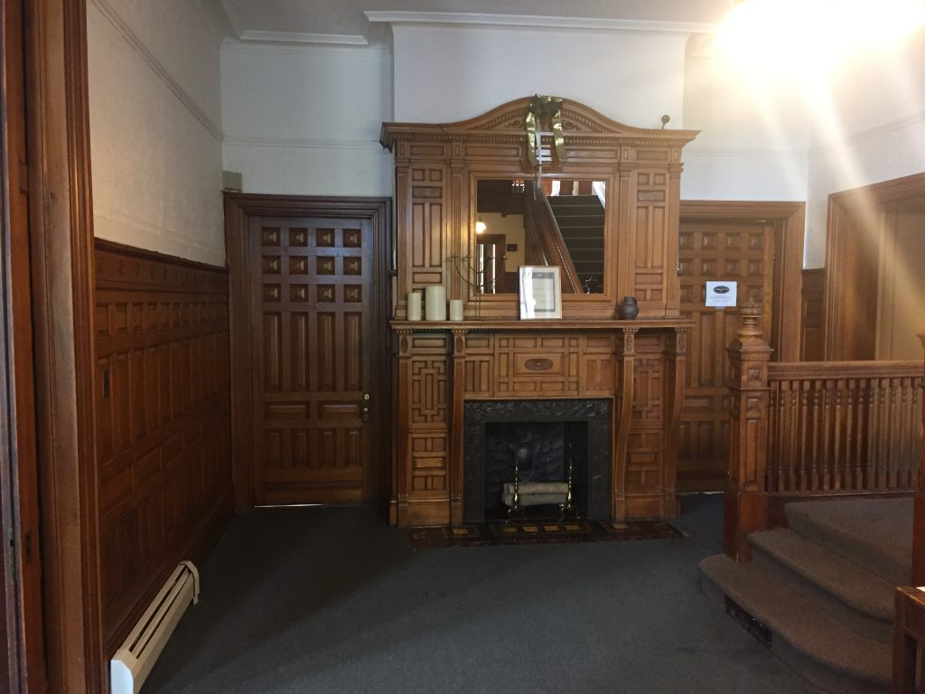 1st floor of the James Hooper House