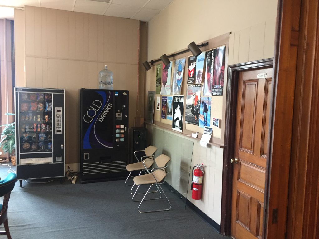 vending area of the James Hooper House